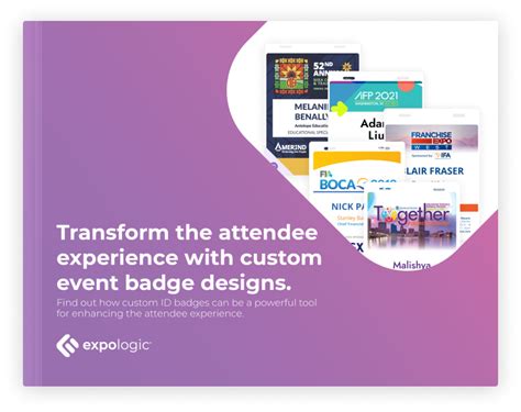 Custom Event Badge Design - Unique Use Cases | Expo Logic