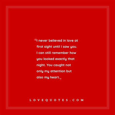 Love At First Sight Love Quotes