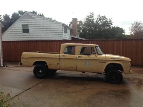 Dodge W200 Power Wagon Crew Cab Classic Dodge Power Wagon 1964 For Sale