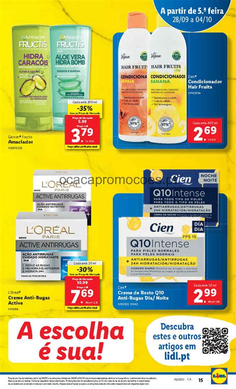 Folheto LIDL Oportunidades BELEZA Antevisão Promoções 28 setembro a 4