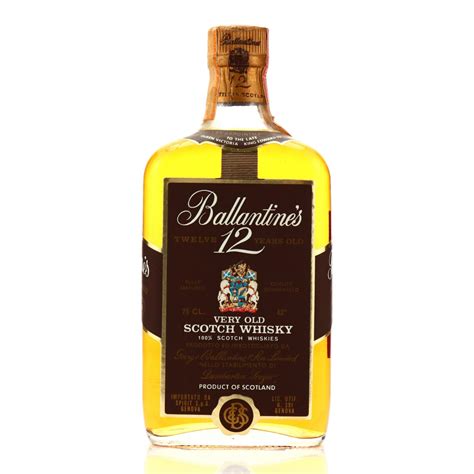 Ballantines 12 Year Old Scotch Whisky 1970s Whisky Auctioneer