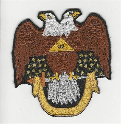 Scottish Rite Patches Embroidered Masonic Patches