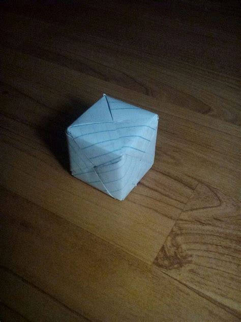 Origami Sonobe Cube Crafty Amino