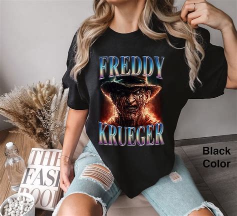 Retro Freddy Krueger Colors Shirt Freddy Krueger T Shirt Nightmare On