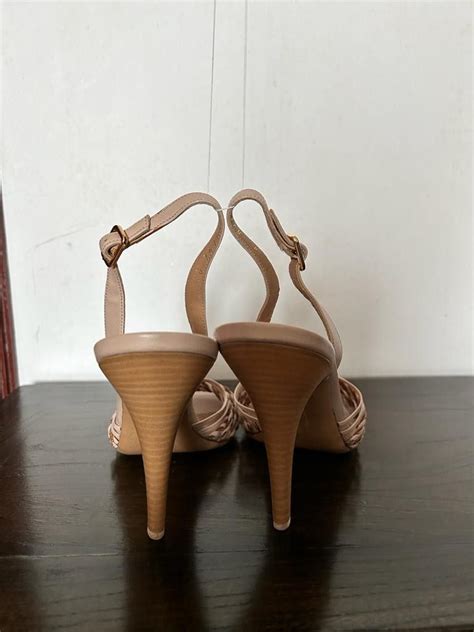 Salvatore Ferragamo Nude Sky High Heel Sandals Size Women S Fashion