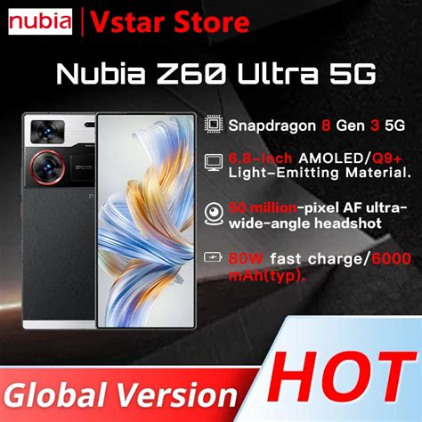 Nubia Tel Fono Inteligente Z Ultra Versi N Global M Vil G Con