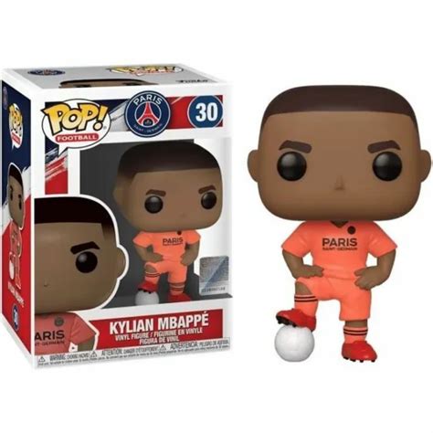 Funko Pop Paris Saint Germain Kylian Mbappe Away Kit Vinyl Psg