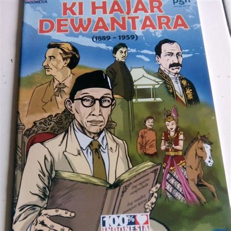 Jual Buku Komik KI HAJAR DEWANTARA 1889 1959 Shopee Indonesia