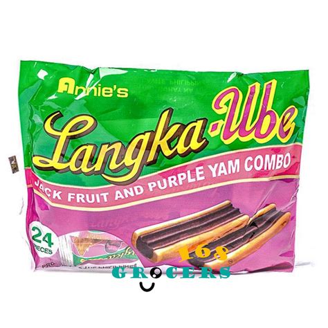 Annies Langka Ube Jackfruit And Purple Yam Combo Candy 24pcs Shopee