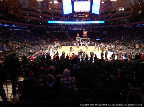 Madison Square Garden Seating Chart Knicks