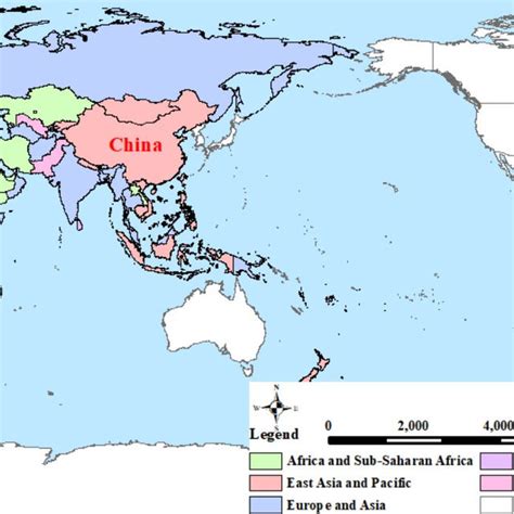 Map of the Belt and Road countries by regions (2020). | Download ...