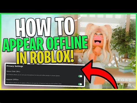 How To Appear Offline On Roblox YouTube