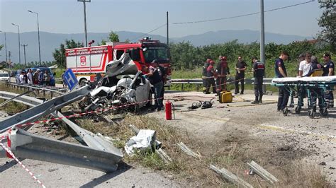 Düzce de korkunç kaza Sözcü