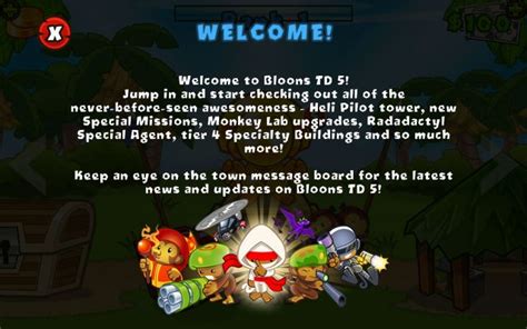 Bloons td5 special missions - swissporet