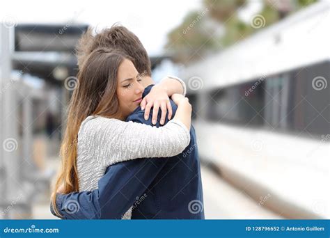 Couple Goodbye Sad Saying Photos - Free & Royalty-Free Stock Photos ...