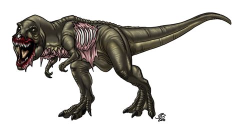 Dino Zombie T Rex By ProdigyDuck On DeviantArt