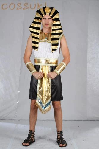 Halloween Exotic Adult Sexy Men Egyptian Pharaoh Style Suit Cool Cosplay Costume For Stage