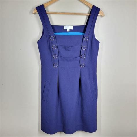 Anthropologie Dresses Moulinette Soeurs Anthropologie Navy Blue