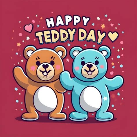 Premium Photo | Happy Teddy day