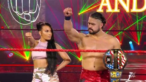 Andrade retains the WWE United States Championship against Apollo Crews ...