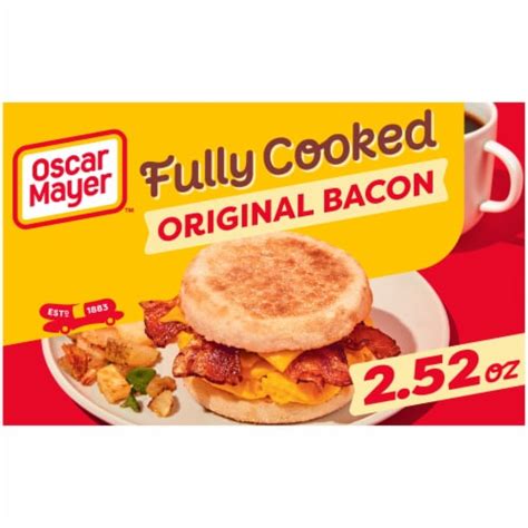 Oscar Mayer Original Fully Cooked Bacon, 2.52 oz - King Soopers