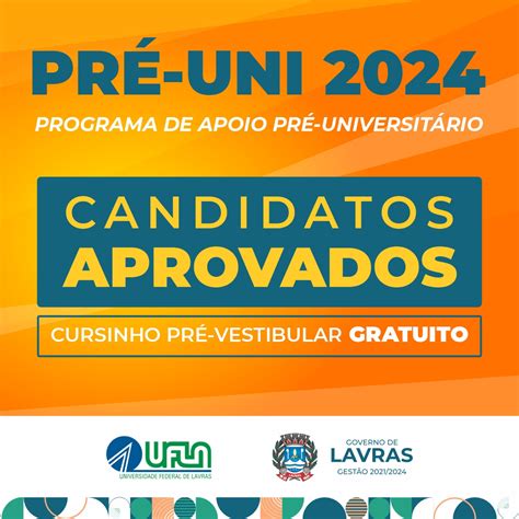 Candidatos Aprovados Para O Cursinho Pr Vestibular Pr Uni