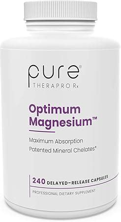 Amazon Optimum Magnesium 240 Delayed Release Veg Caps 250mg