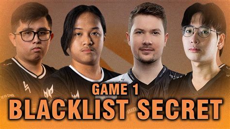 BLACKLIST Vs SECRET GAME 1 CAST BY KUKU ARMEL BARLO Elite