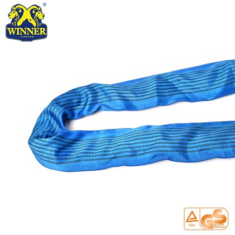 8Ton High Quality Soft Endless Polyester Round Sling China Manufacturer