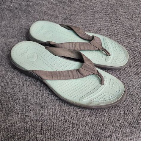 Crocs Capri Iv Flip Flops Thong Sandals Women S Size Gem