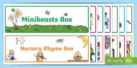 Editable Photo Labels For Boxes Early Years And KS1