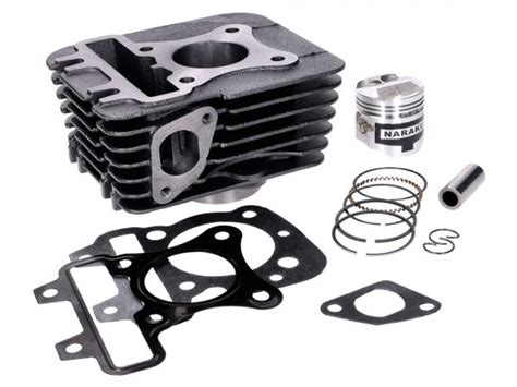 Cylinder Kit NARAKU V 2 79cc For Piaggio 50cc 4 Stroke 4 Valve