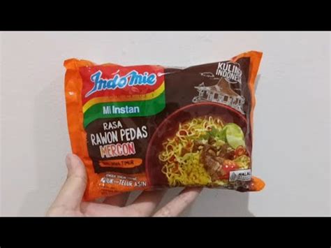 Review Yang Terbaru Dari Indomie Indomie Mi Instan Rasa Rawon Pedas