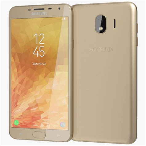 Samsung Galaxy J4 2018 Gold 3d Model 39 3ds Fbx Obj Max Free3d