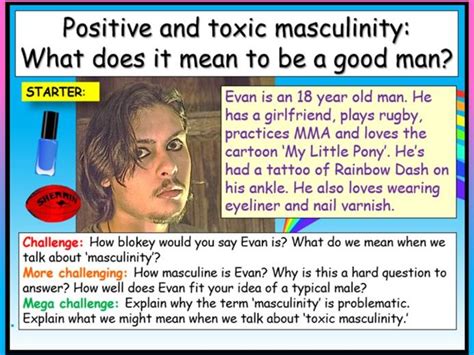 Toxic Masculinity Andrew Tate Teaching Resources