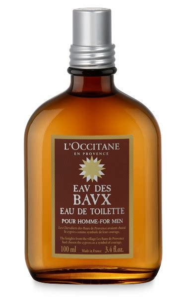 Eau Des Baux L Occitane En Provence Col Nia A Fragr Ncia Masculino