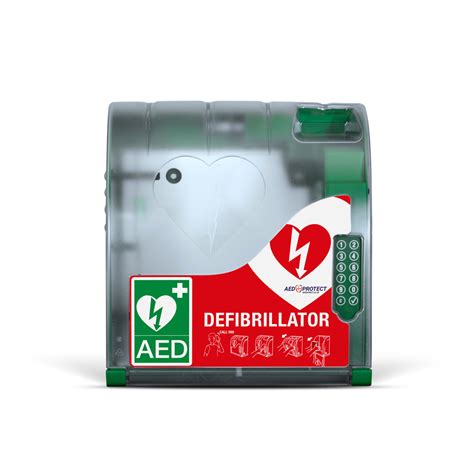 Aivia Outdoor Heated Aed Cabinet With Alarm Reflex Medical