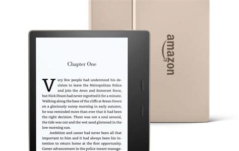 Champagne Gold Kindle Oasis Gives Ereader A New Finish Slashgear