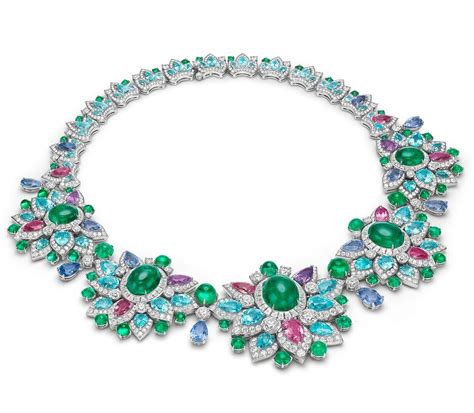 Syn Emerald Necklace Sterling Silver Statement High Auction Women