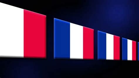 France Flag Animated Background 3d Anima... | Stock Video | Pond5