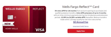 Wells Fargo Launches Reflect Credit Card Up To 21 Months 0 Apr