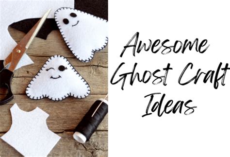 Creative And Spooky Diy Ghost Crafts Hubpages