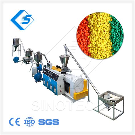 Sinotech Power Saving PVC Compounding Granulator For Industrial Film