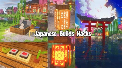 Top 10 Tiny Japanese Build Hacks I Minecraft Asian Build İdeas ⛩️ ...