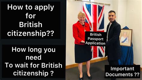 How To Apply British Citizenship And Naturalisation In 2023 British Passport Application 2023