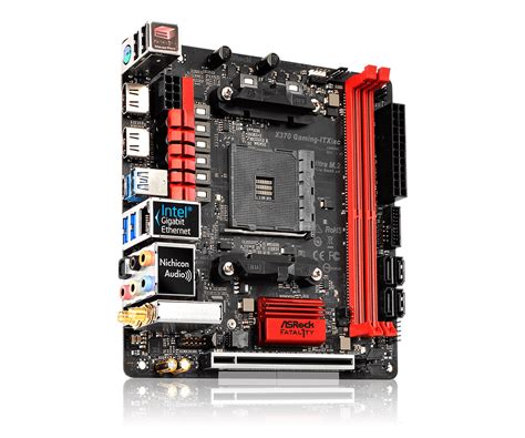 Asrock Fatal1ty X370 Gaming ITX Ac Motherboard Specifications On