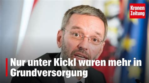 Flüchtlinge im Land Nur unter Kickl waren mehr in Grundversorgung