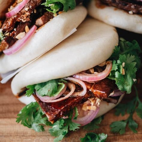 Gua Bao Taiwanese Pork Belly Buns Omnivore S Cookbook