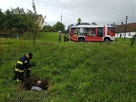 TE Unwettereinsätze im Gemeindegebiet 18 07 2021 Freiwillige