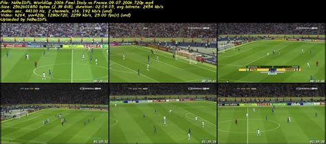 Italy vs France Full Match World Cup 2006 Final • fullmatchsports.com